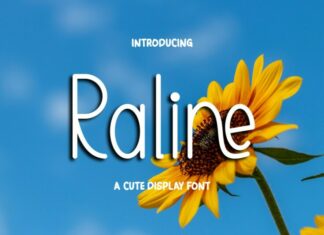 Raline Display Font