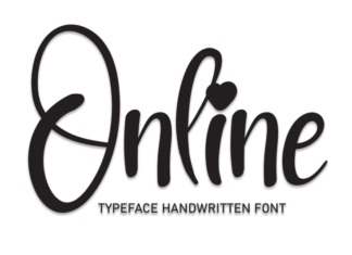 Online Script Typeface