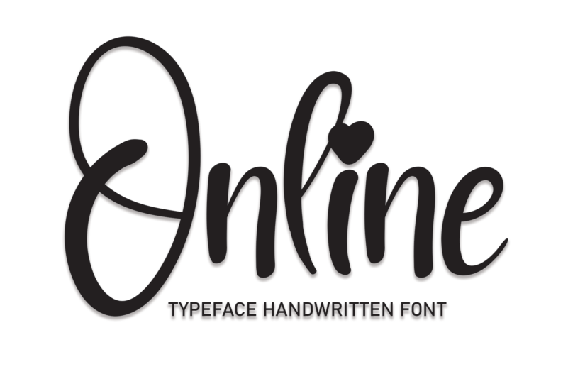 Online Script Typeface - Befonts