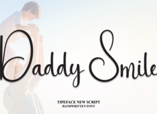 Daddy Smile Font