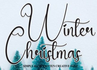Winter Christmas Typeface