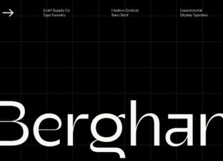 Berghan Typeface