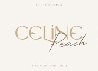 Celine Peach Font