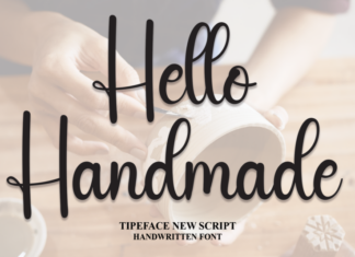 Hello Handmade Typeface