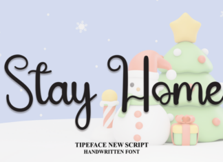 Stay Home Typeface