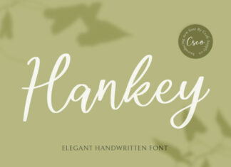 Hankey Font