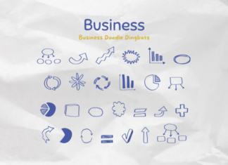 Business Display Font