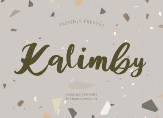 Kalimby Font