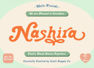 Nashira - Playful Font