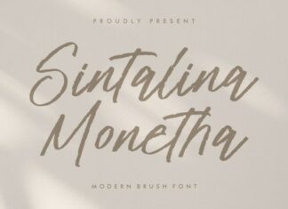 Sintalina Monetha Font