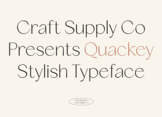 Quackey Sans Serif Font