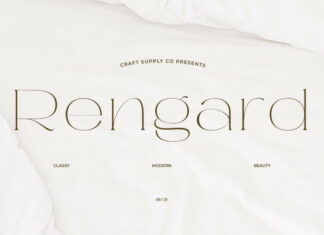 Rengard Serif Font