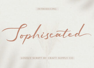 Sophiscated Font