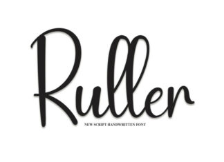 Ruller Script Font