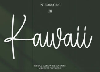 Kawaii Script Font