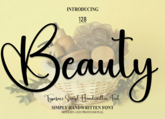 Beauty Script Typeface