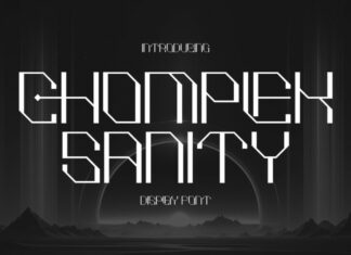 Chomplek Sanity Font