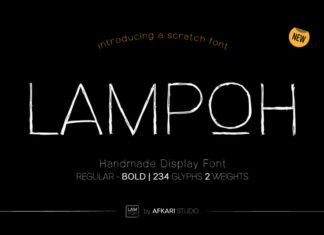 Lampoh Font