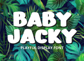 Baby Jacky Display Font
