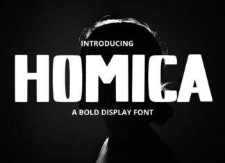 Homica Display Font