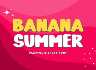 Banana Summer Font