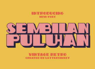 Sembilan Puluhan Font