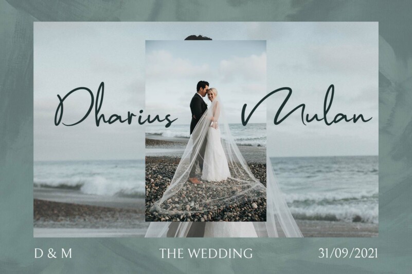 Modien Handwritten Font preview image 4