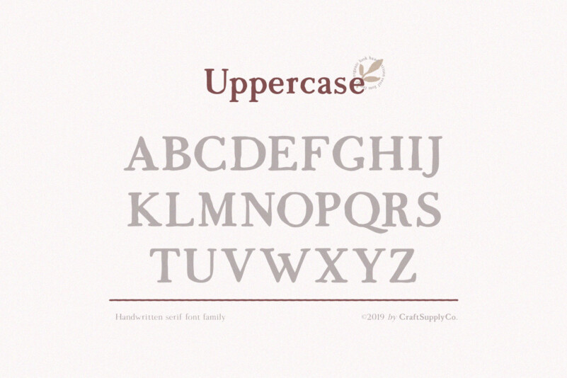 Morgen – Typewriter Font preview image 5