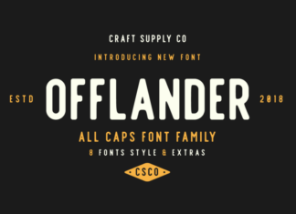 Offlander Font Family