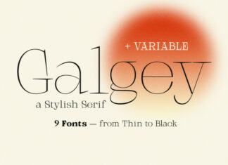 Galgey Font