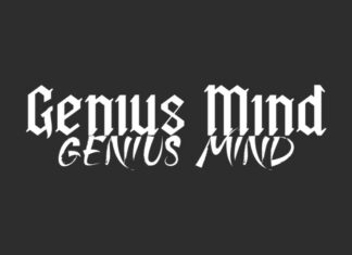 Genius Mind Font