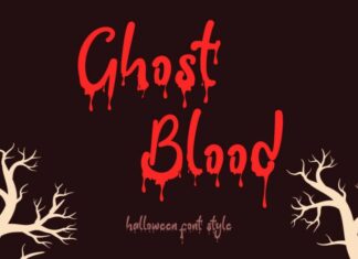 Ghost Blood Font