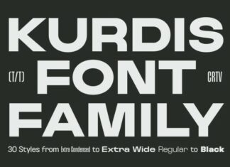 Kurdis Font Family