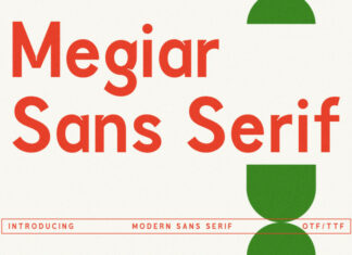 Megiar Typeface
