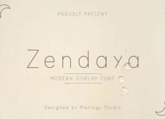 Zendaya Font