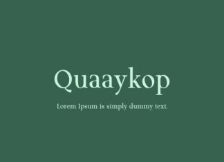 Quaaykop Font