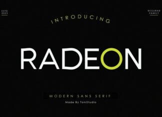 Radeon Font