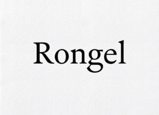 Rongel Font