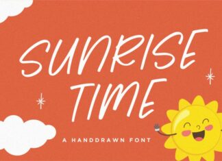 Sunrise Time Font