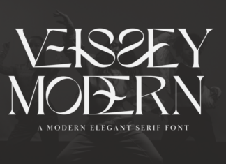 Veissey Modern Font