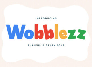 Wobblezz Font