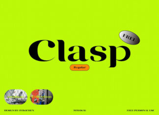 Clasp Font