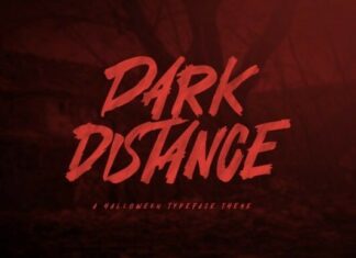 Dark Distance Font