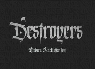 Destroyers Font