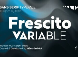 Frescito Variable Font