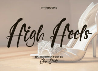 High Heels Font