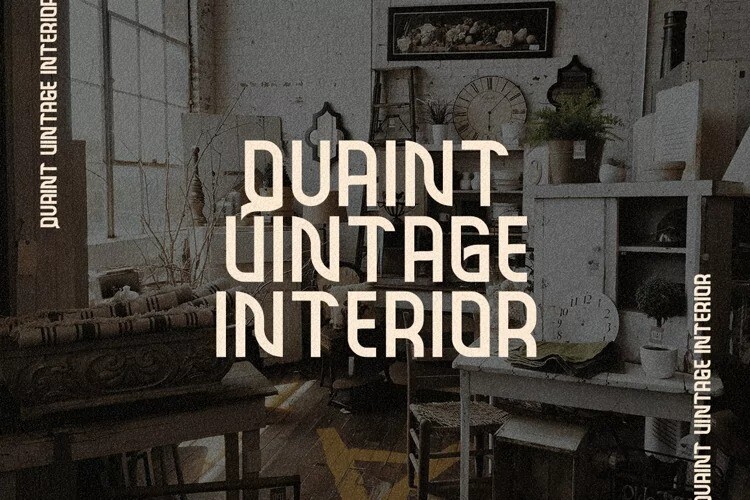 Home Furniture Font Download Free Font