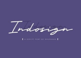 Indosign Font