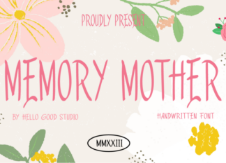 Memory Mother Font