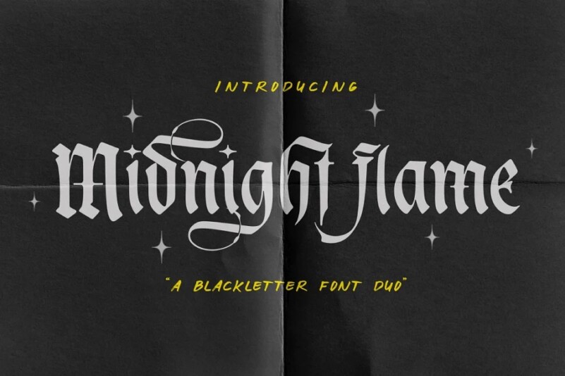 flame font download